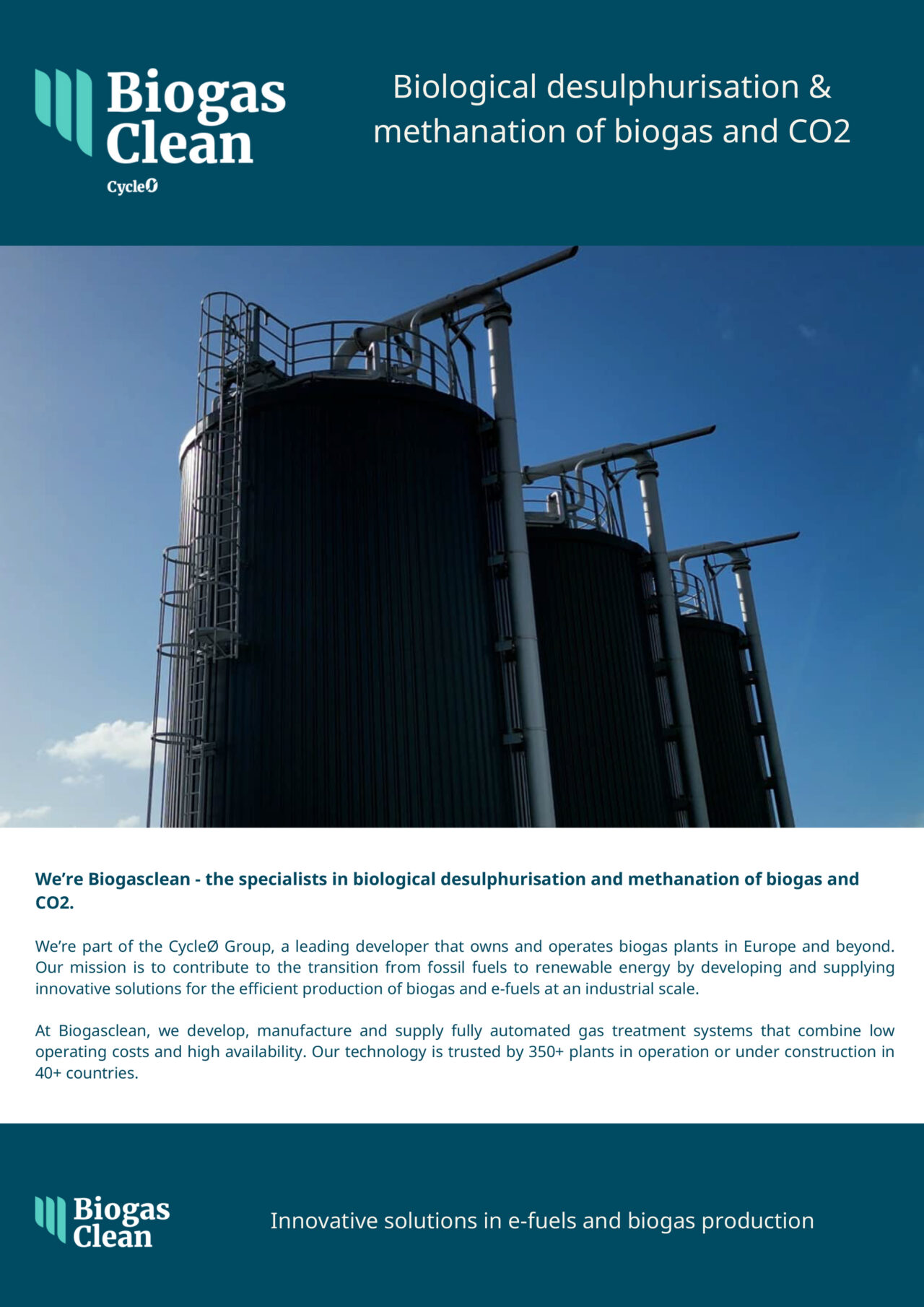 Brochures - Biogasclean
