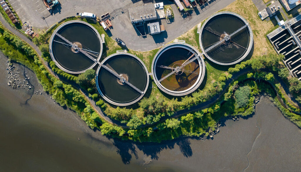 Municipal wastewater treatment